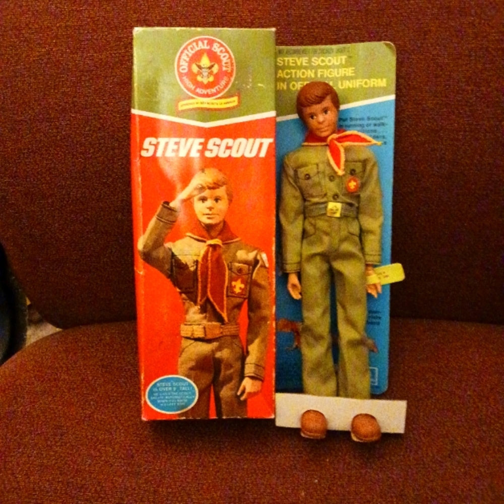 Vintage Kenner Steve Boy Scout Figure